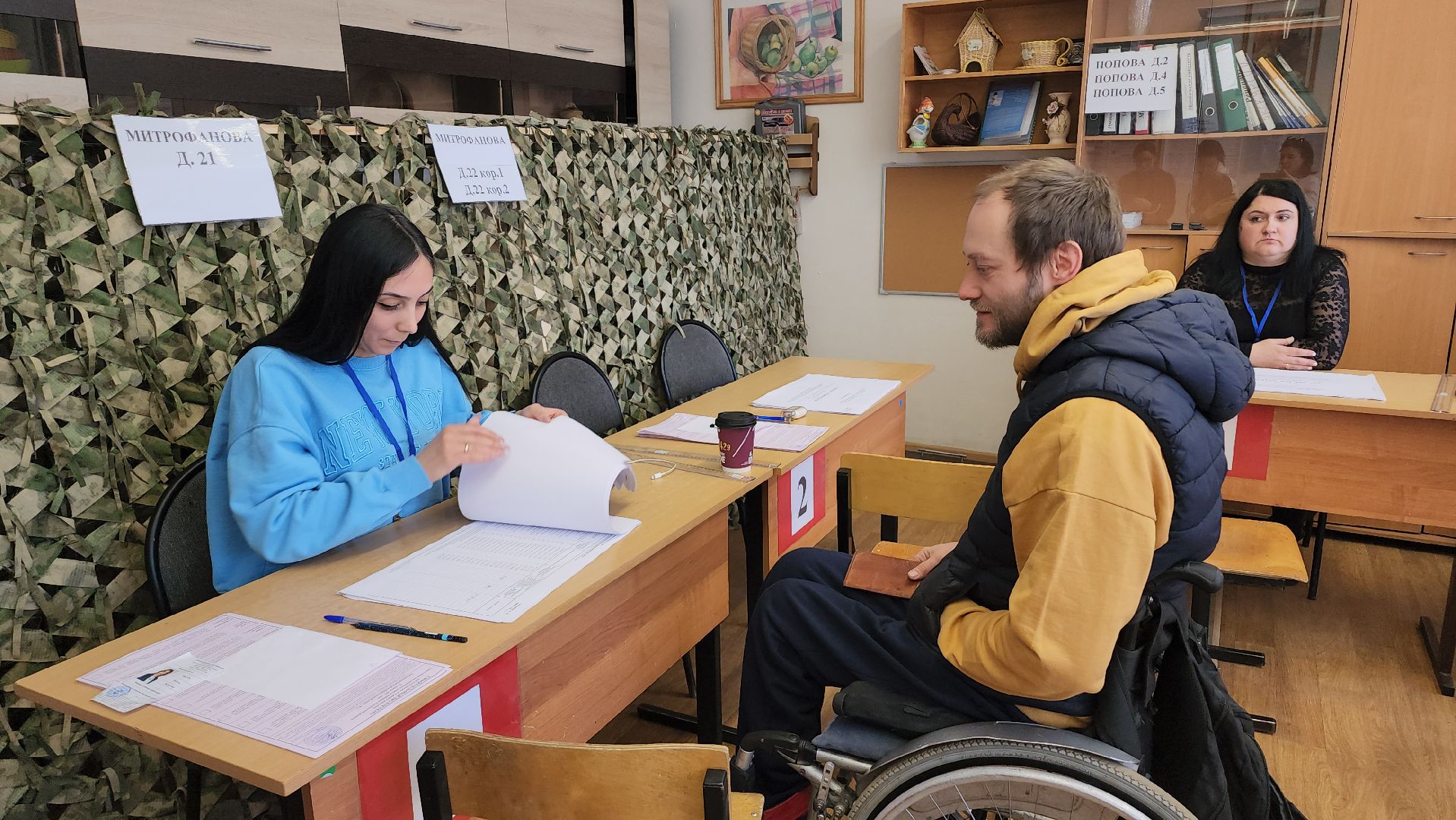 люберцы, выборы, спортсмен-колясочник,баскетбол, избирательный участок,