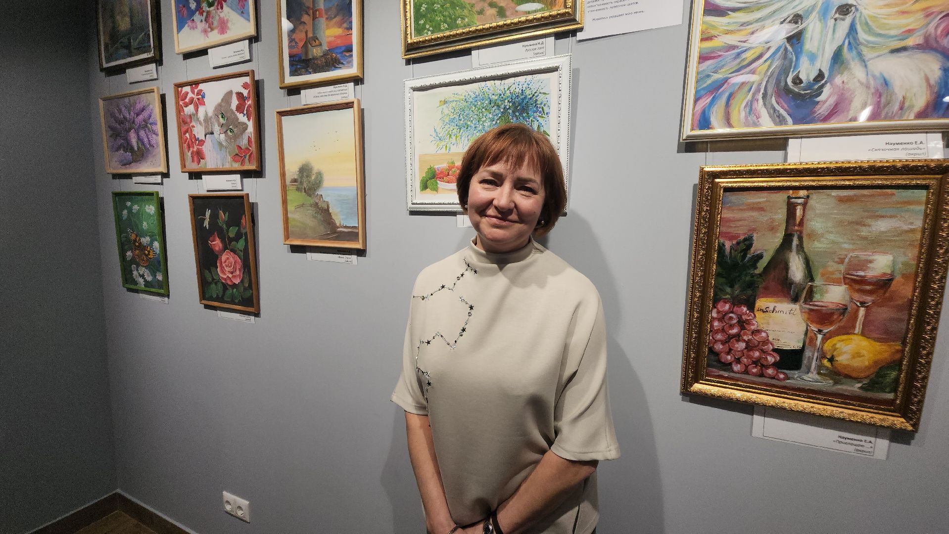 долгопрудный, дмитров, центральная модельная библиотека, активное долголетие, творчество без возраста, художественная выставка, пейзаж, библиотеки,