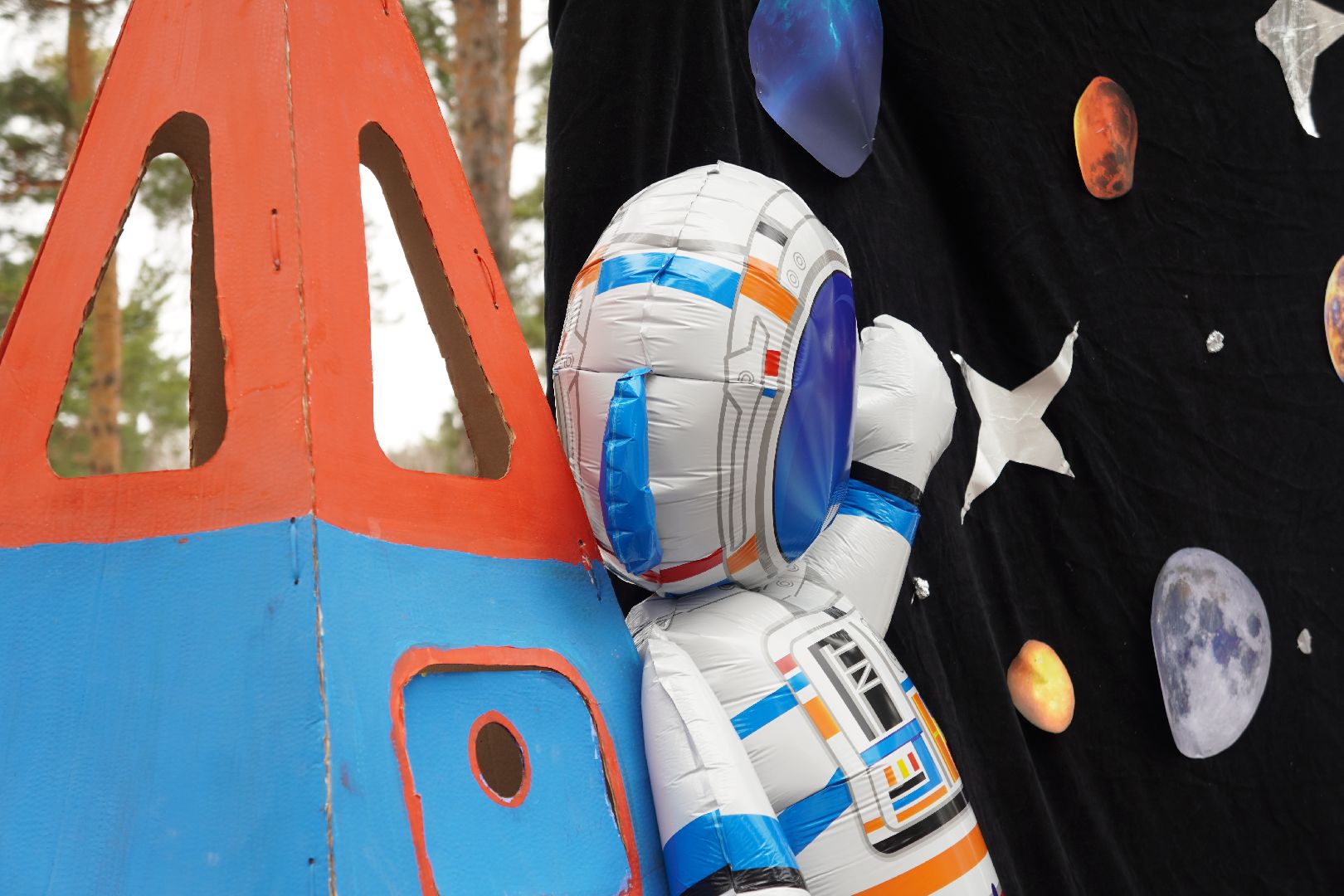 котельники, кузьминский лесопарк, день космонавтики,