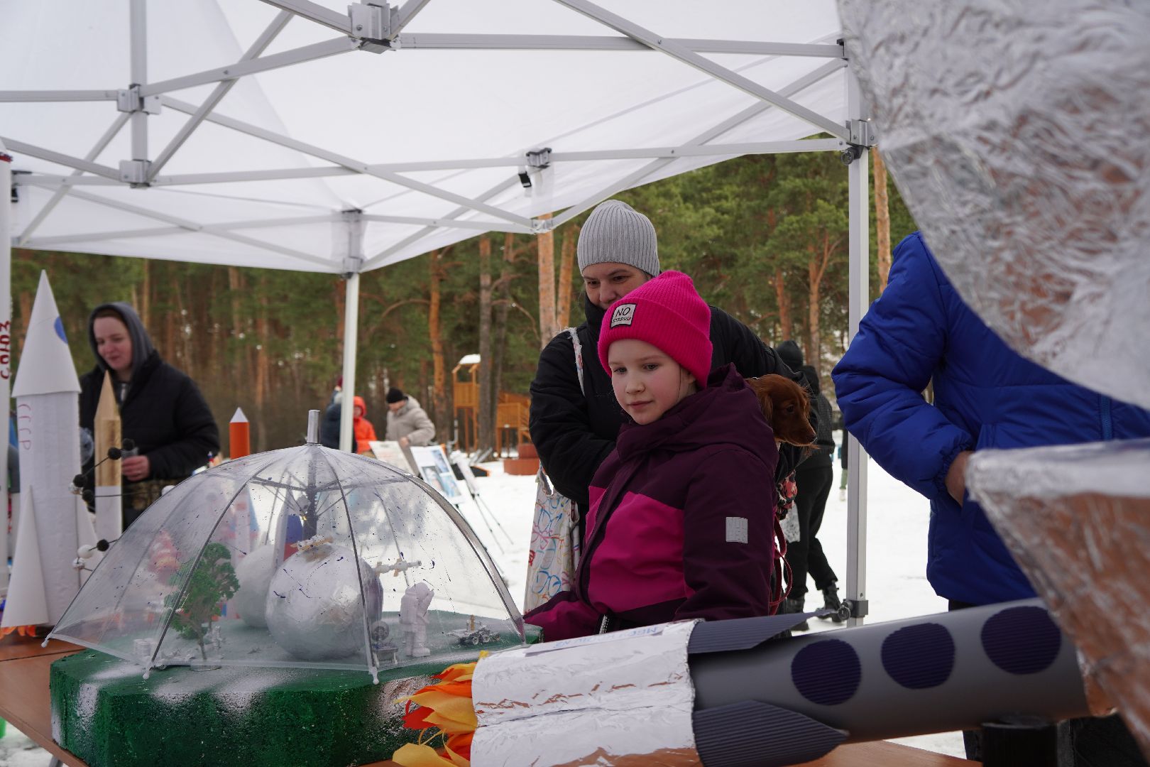 котельники, кузьминский лесопарк, день космонавтики,