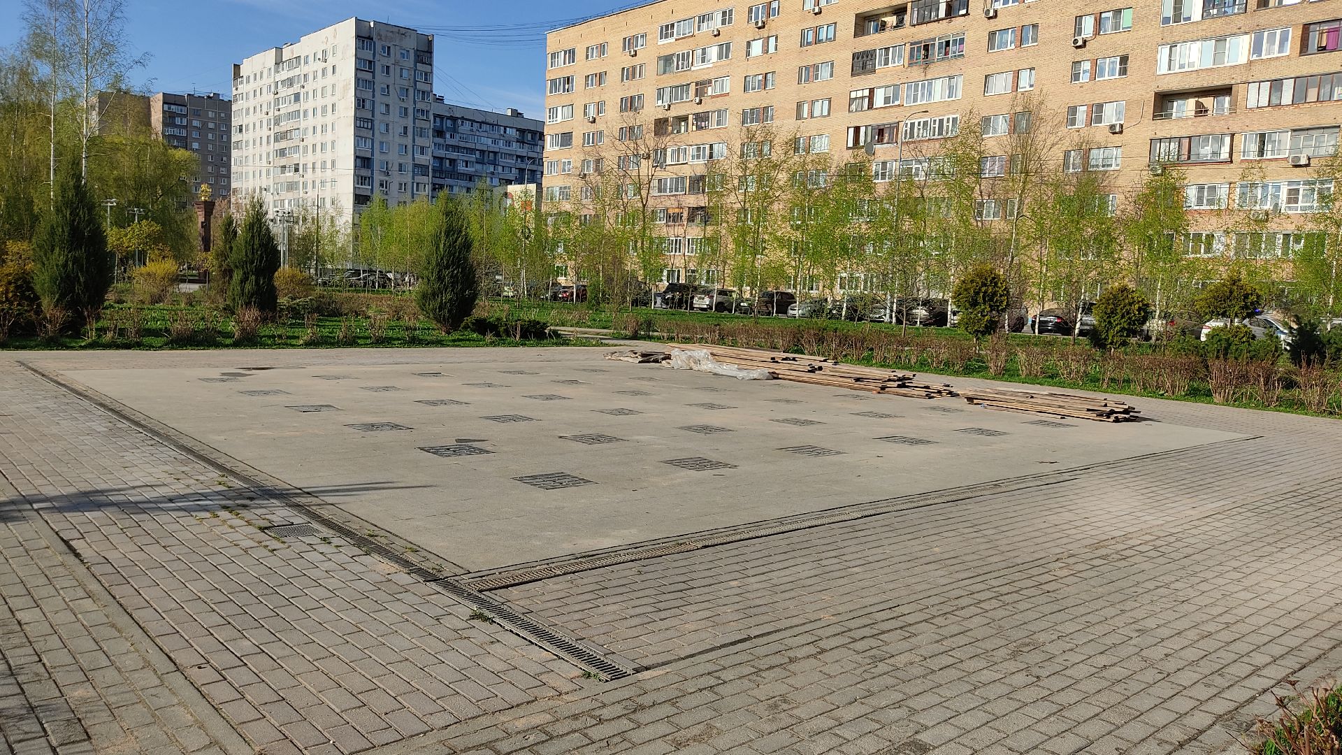 Лобня, благоустройство, фонтаны