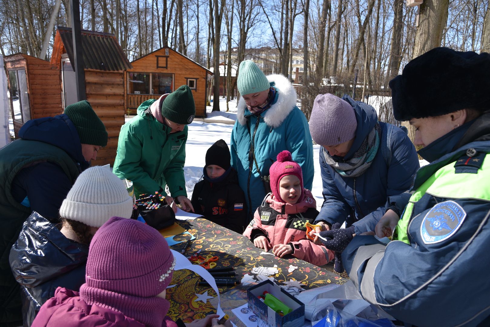 лотошино, лотошинский парк, день космонавтики, дети, мастер-класс,
