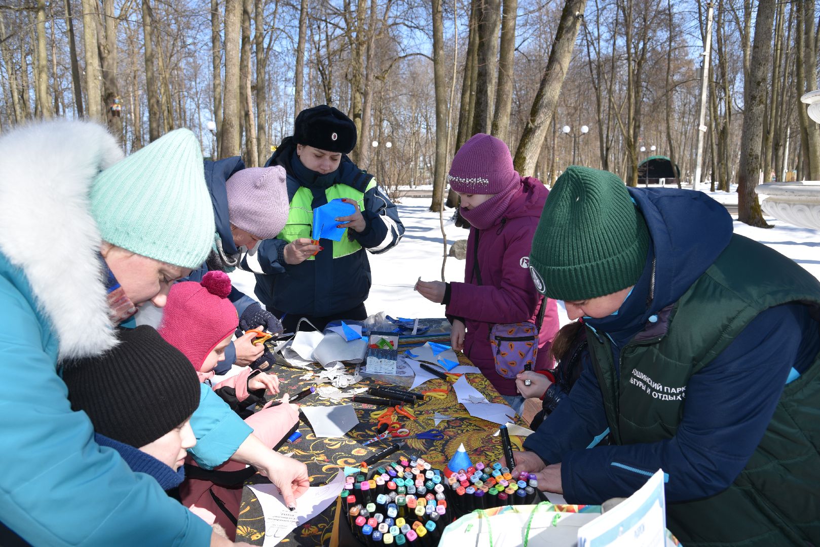 лотошино, лотошинский парк, день космонавтики, дети, мастер-класс,