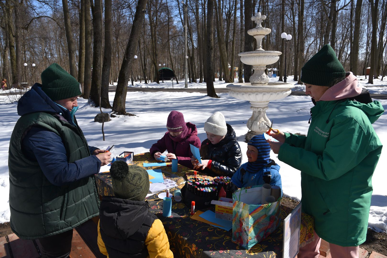 лотошино, лотошинский парк, день космонавтики, дети, мастер-класс,