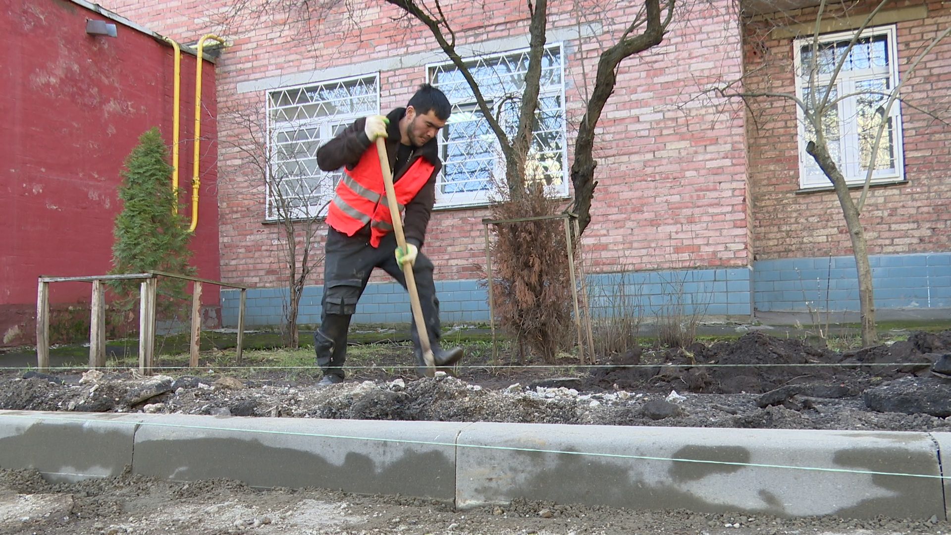 Реутов, благоустройство, дорога, парковка, бордюры,