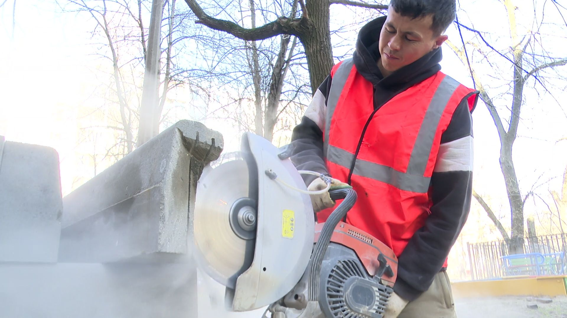 Реутов, благоустройство, дорога, парковка, бордюры,