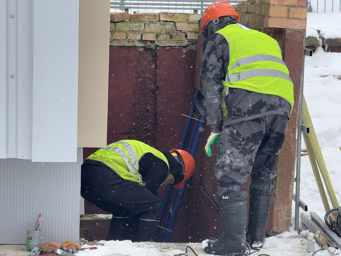 шаховская, облицовка дома, фасадные работы,