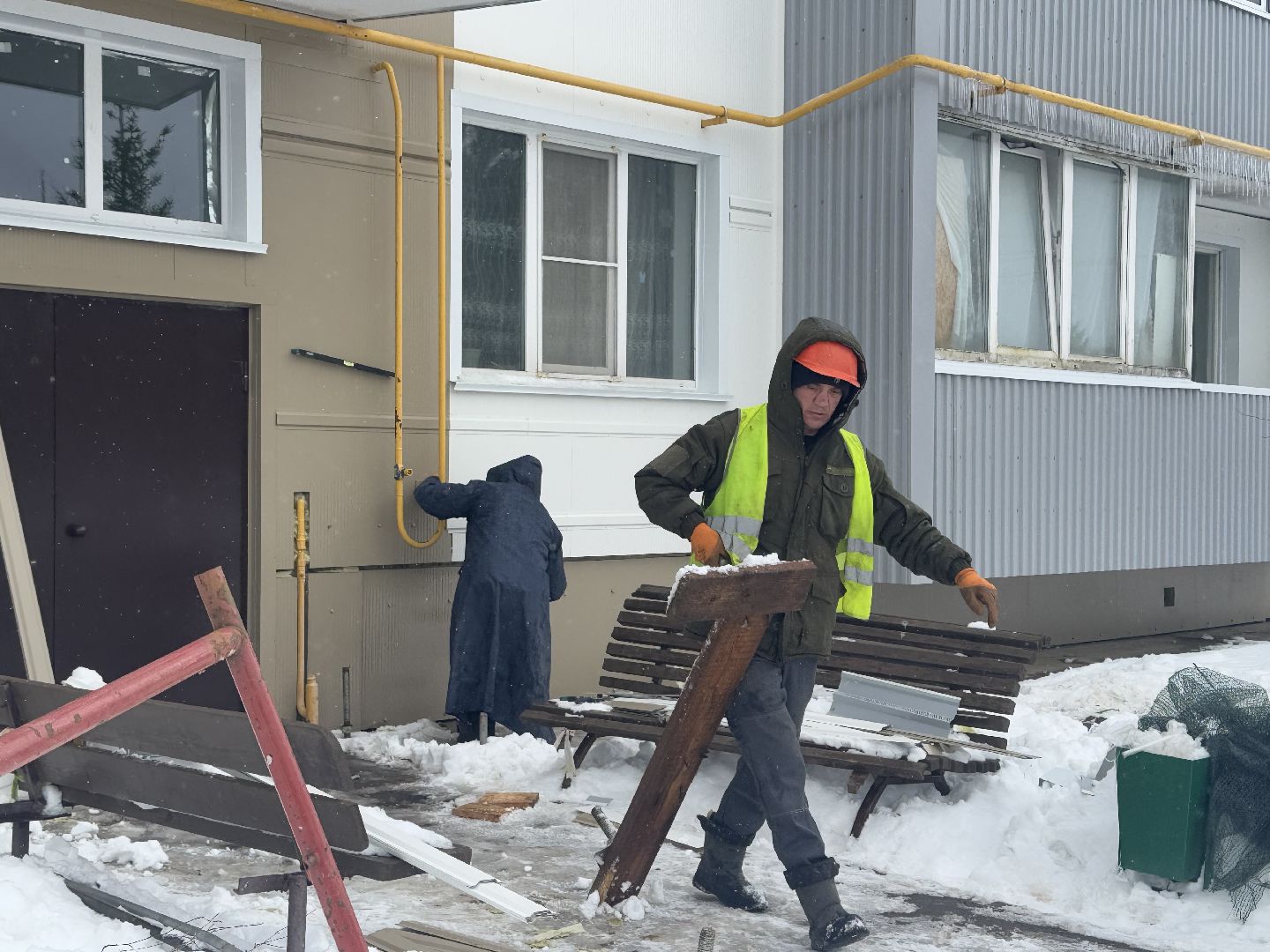 шаховская, облицовка дома, фасадные работы,