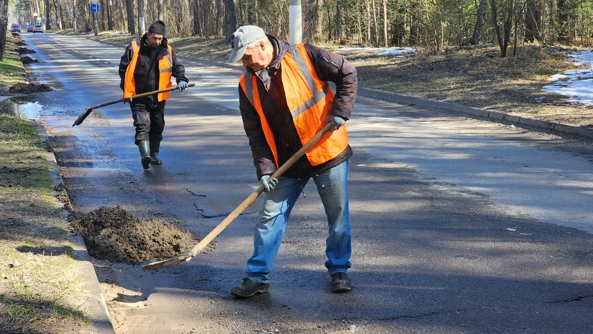 протвино, месячник благоустройства, уборка дорог,