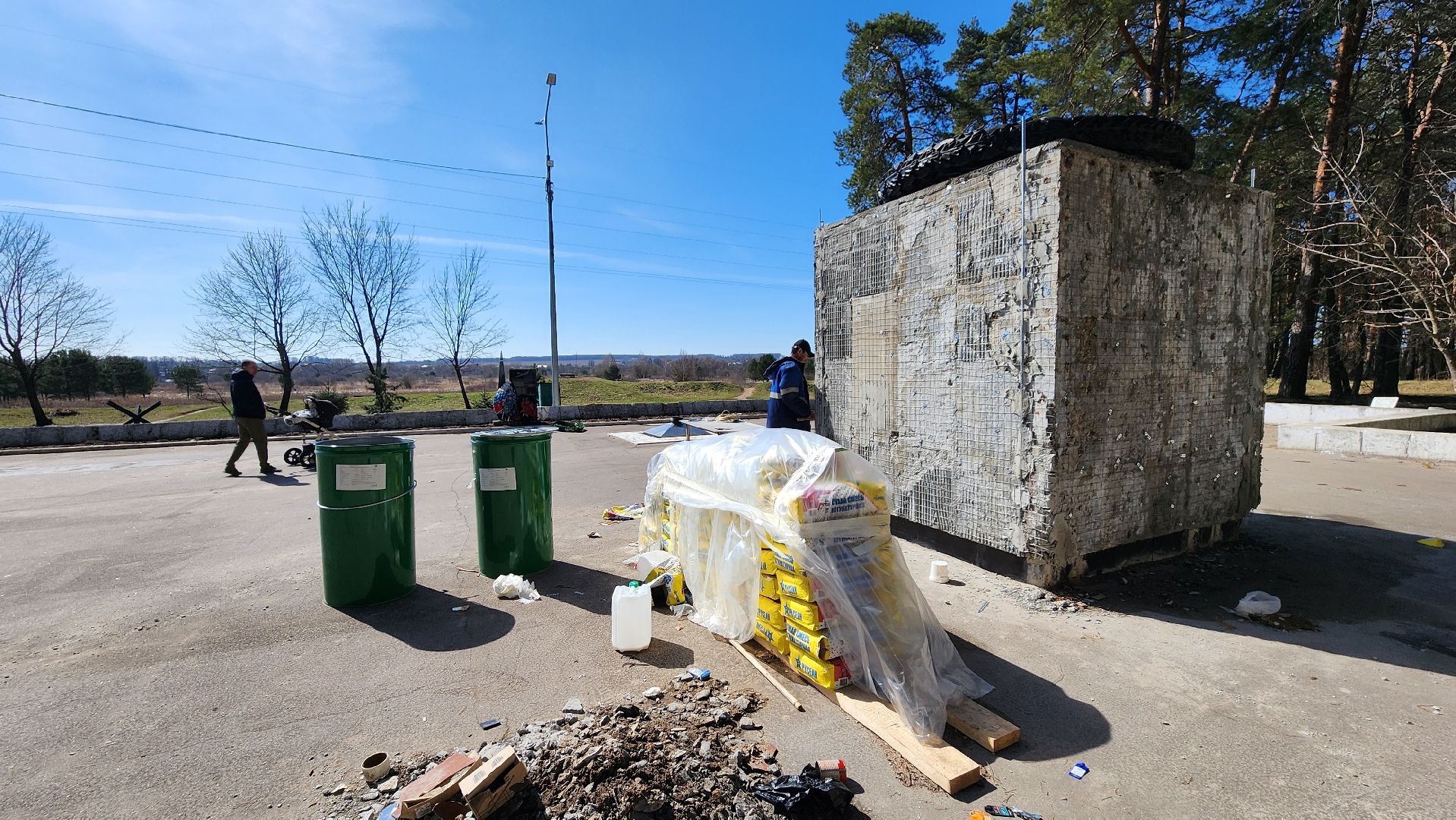 протвино,  реконструкция мемориала, рубеж обороны,