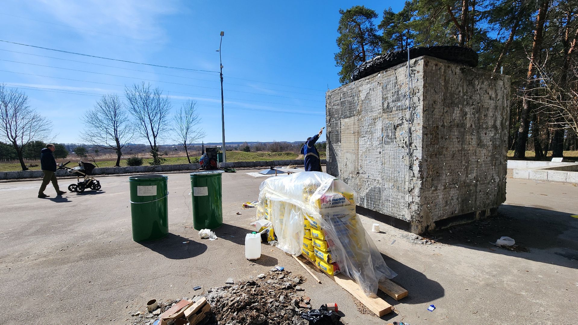 протвино,  реконструкция мемориала, рубеж обороны,