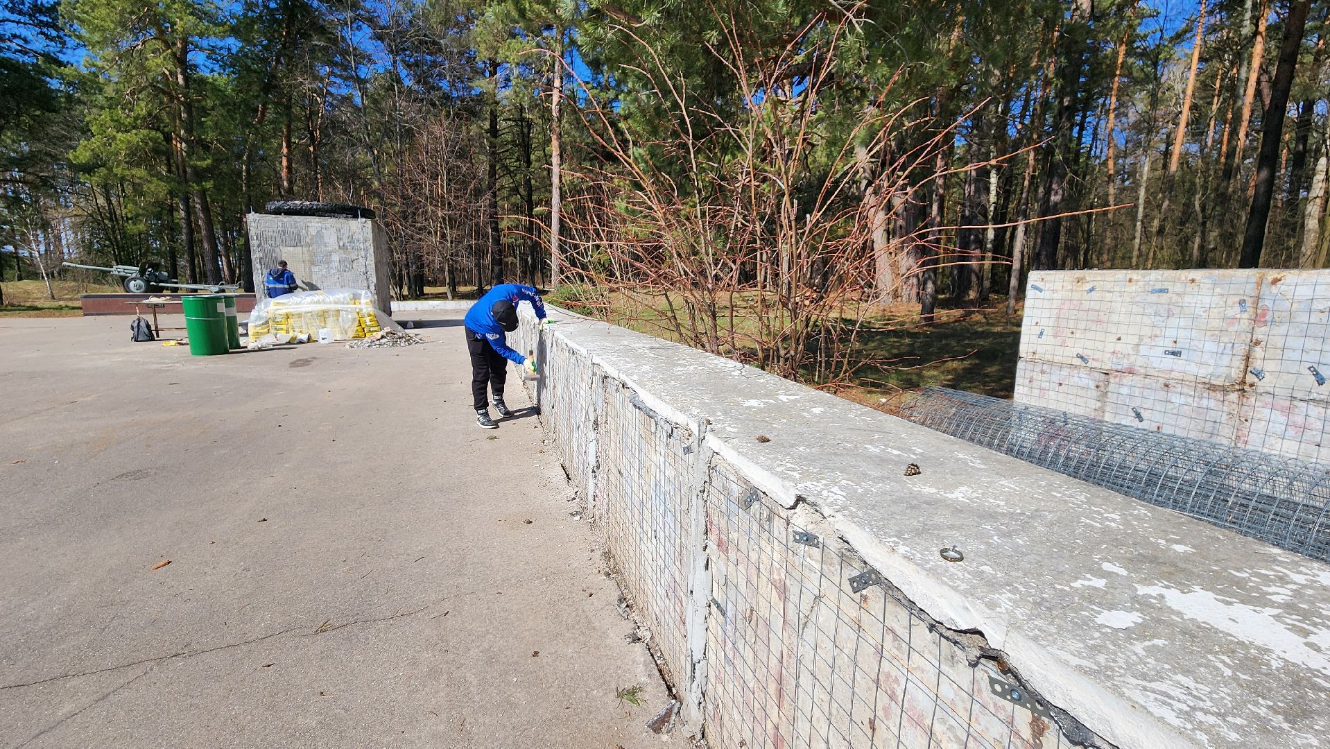 протвино,  реконструкция мемориала, рубеж обороны,