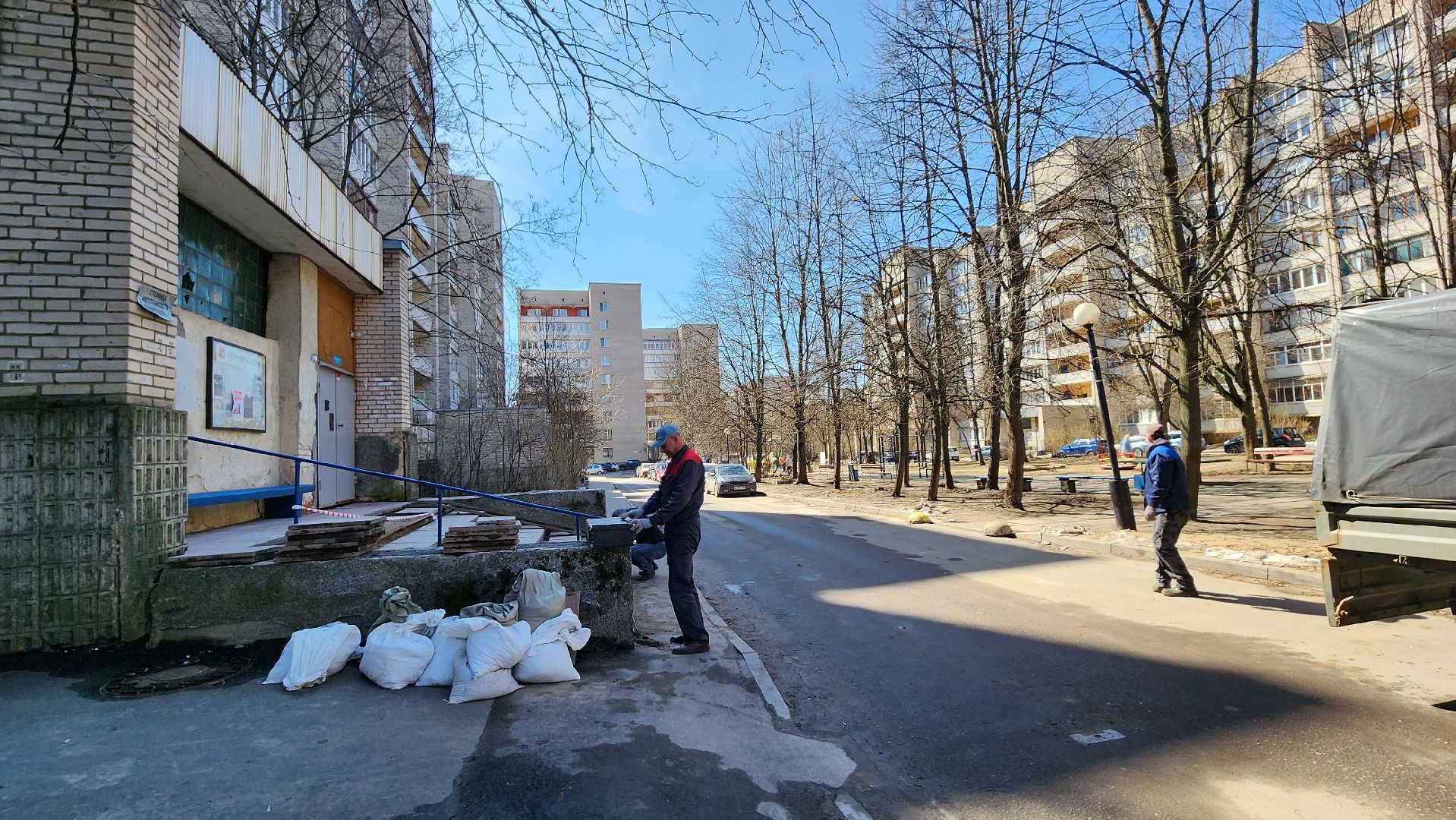 жкх, ремонт подъезда, протвино,