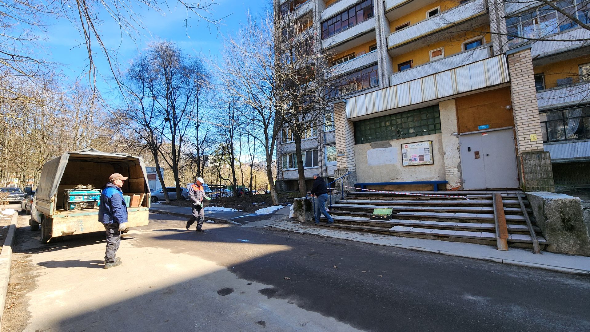 жкх, ремонт подъезда, протвино,