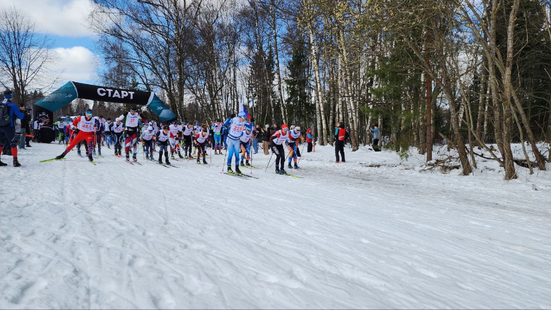 Дмитров, Габовская лыжня, Минспорта,Лыжный марафон,
