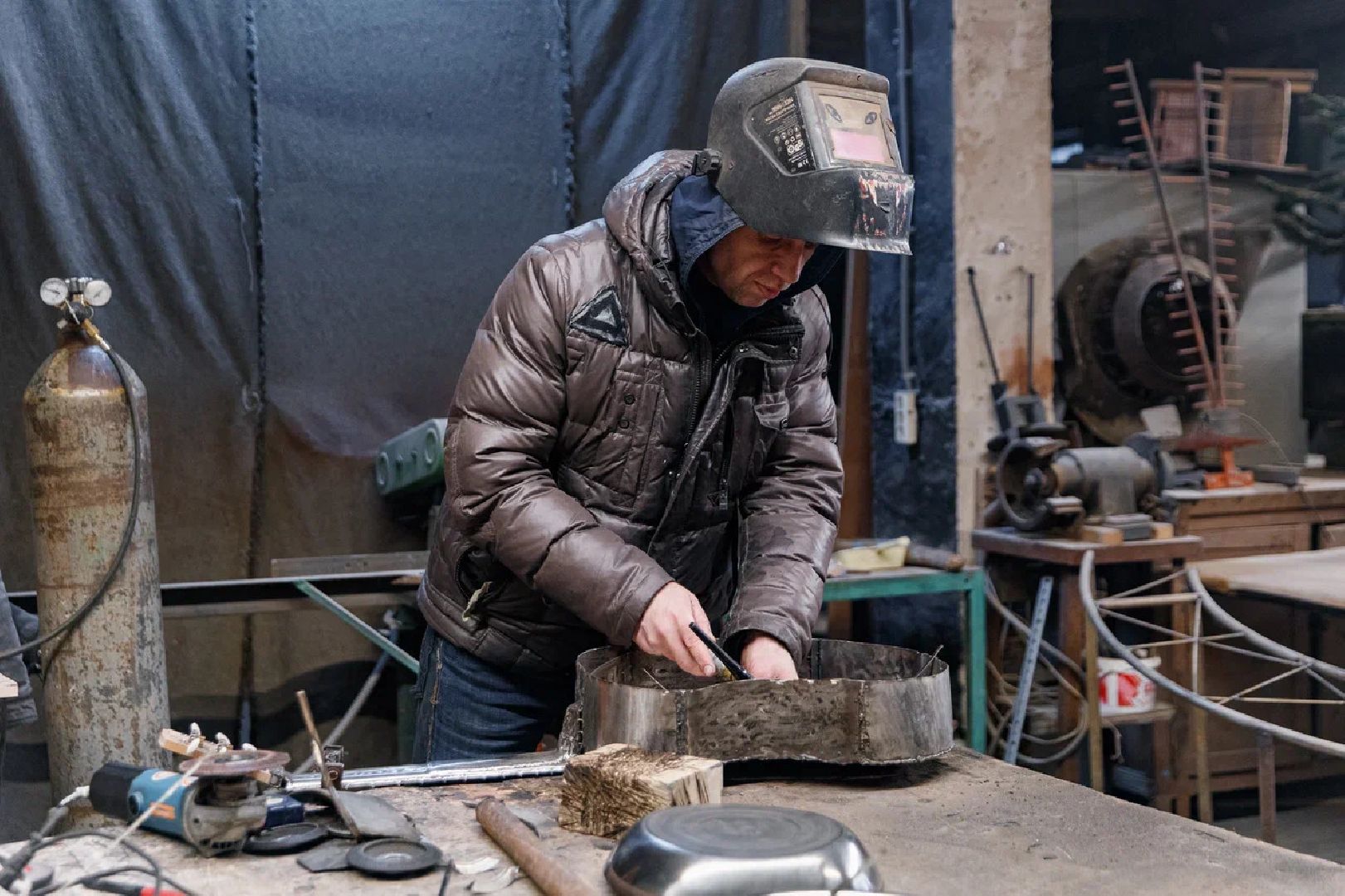 Петалург, мастер, инструменты, металл, Гуслица, Орехово-Зуево