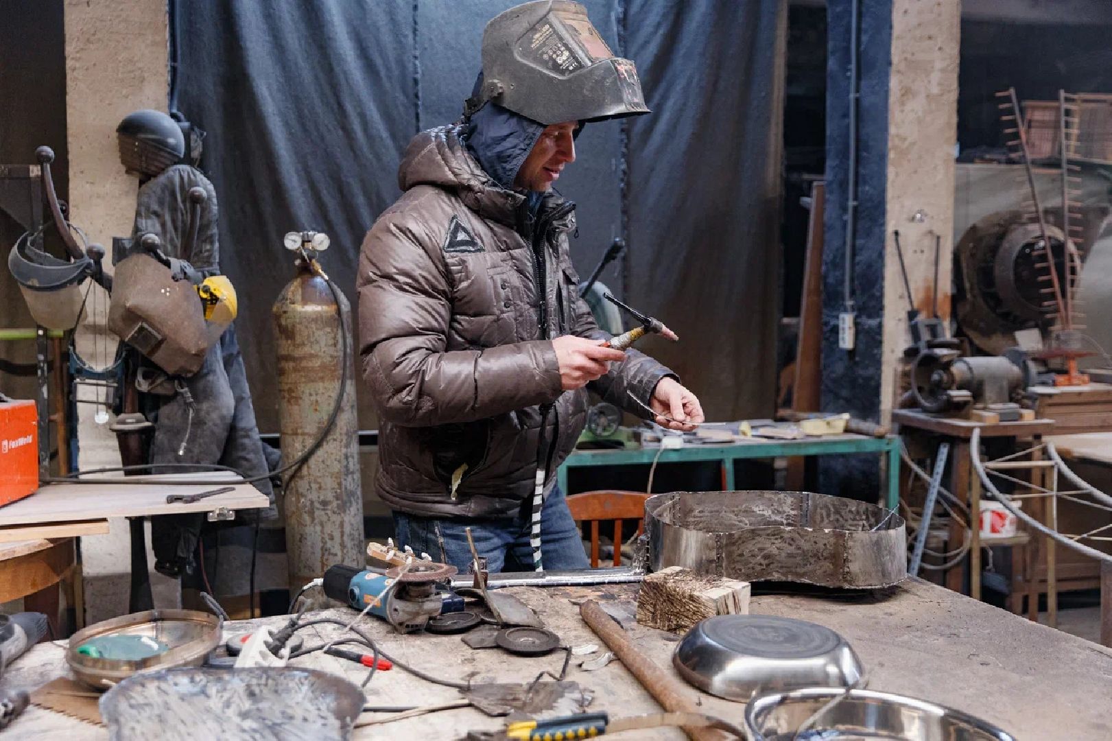 Петалург, мастер, инструменты, металл, Гуслица, Орехово-Зуево