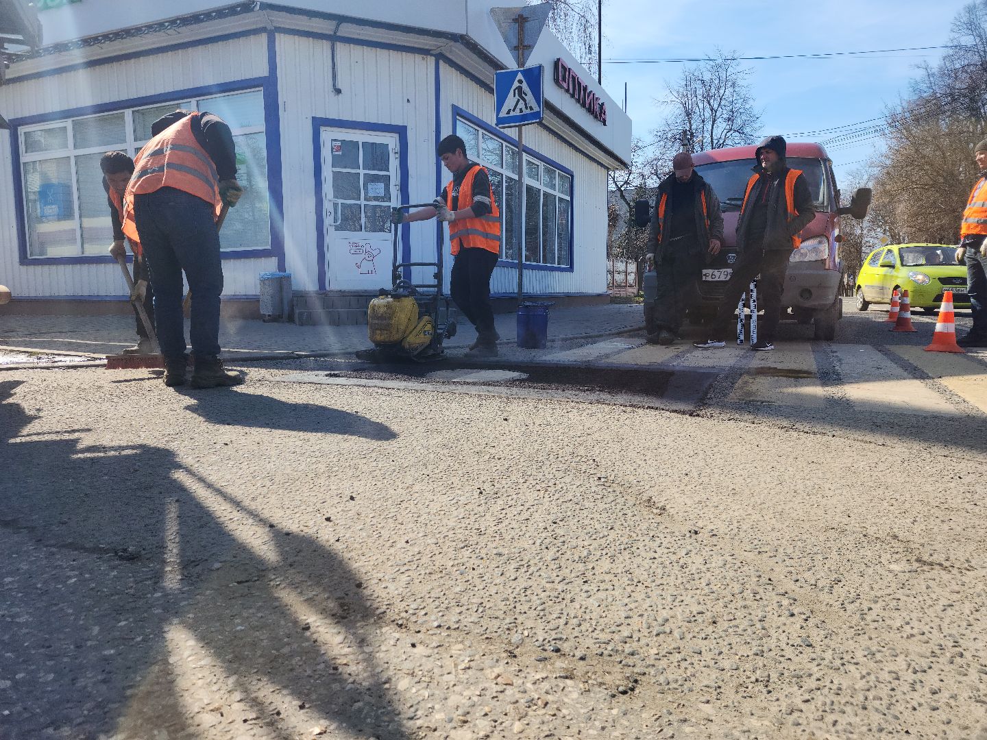 Зарайск, Ямочный ремонт, Дороги, Дороги Зарайска,