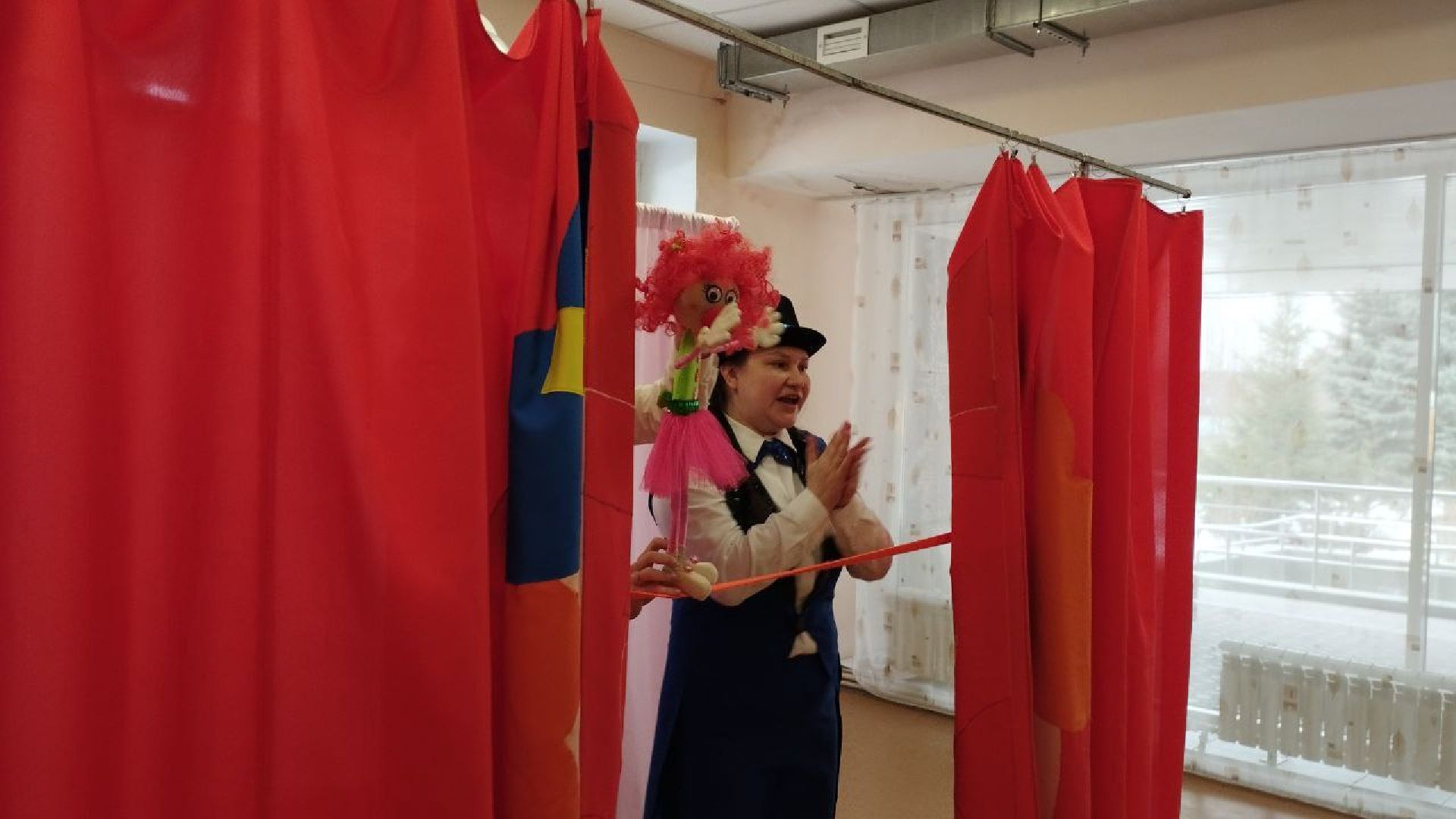 ивантеевка, центр социального обслуживания, дети с овз, кукольный спекаткль,социализация детей,цирковое искусство,