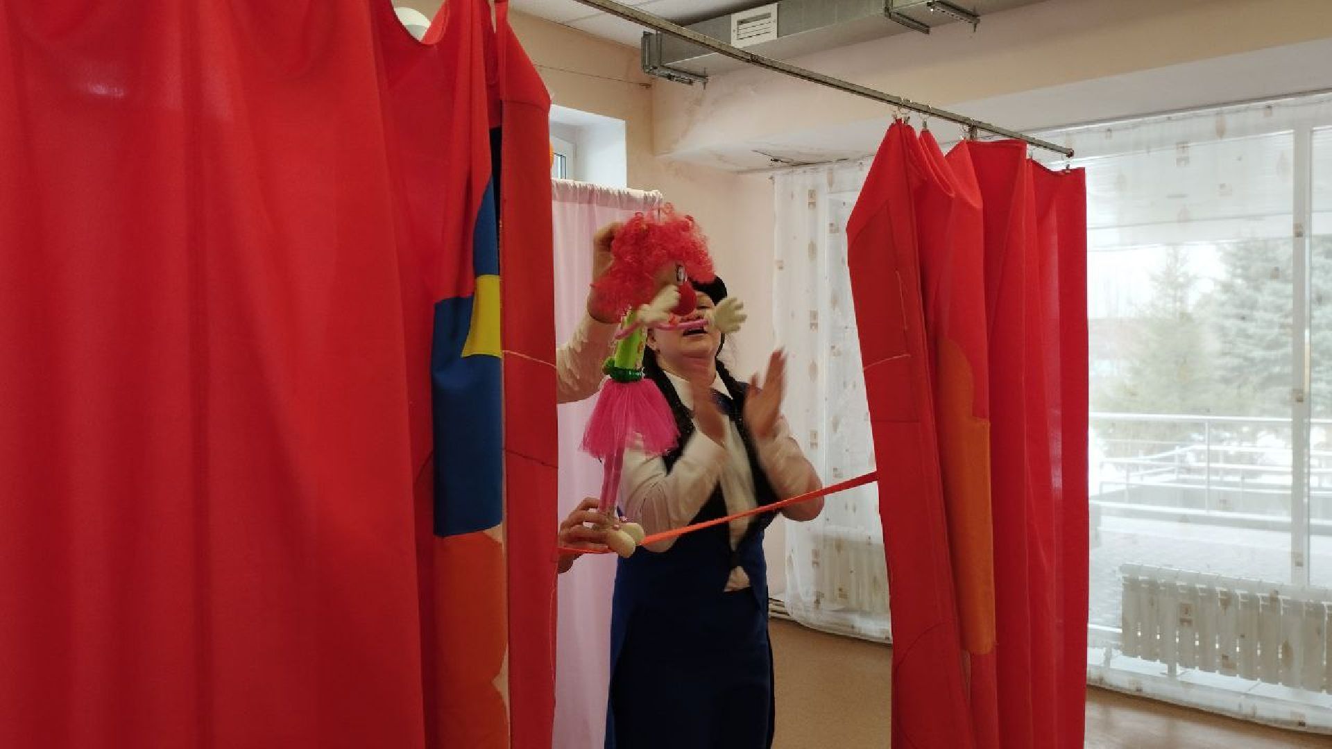 ивантеевка, центр социального обслуживания, дети с овз, кукольный спекаткль,социализация детей,цирковое искусство,