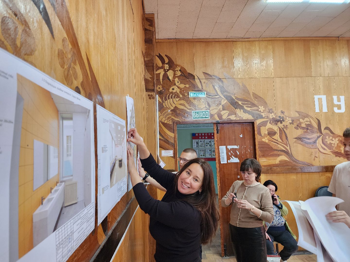 красноармейск, капремонт школы, школьное собрание, александр легков,