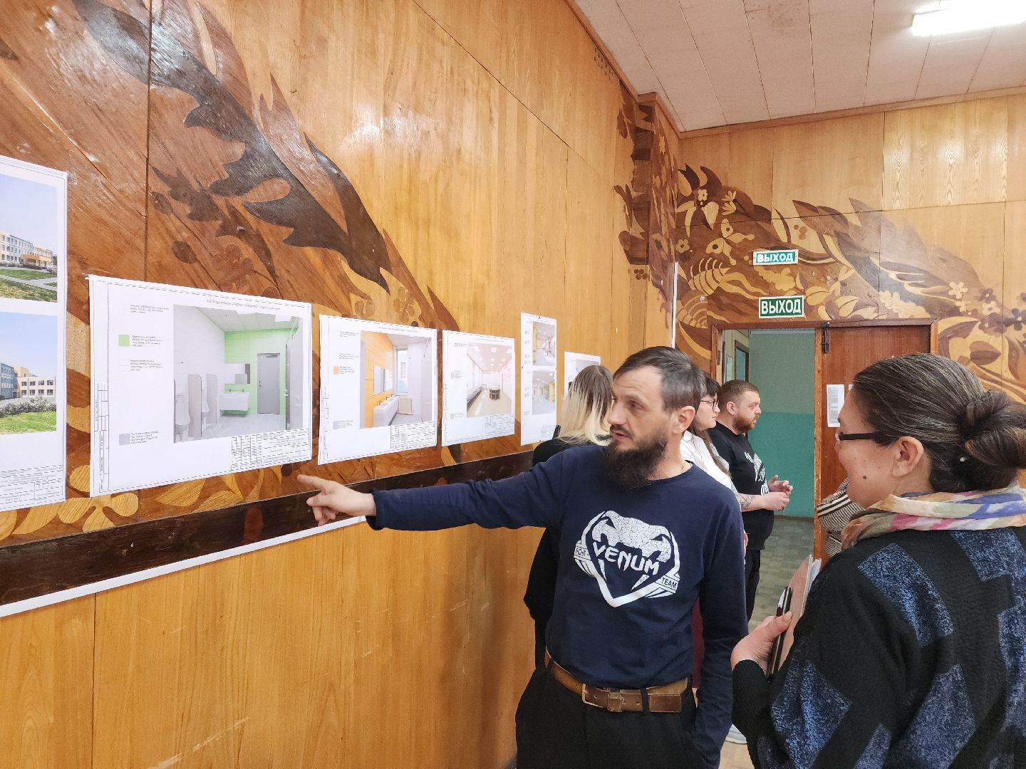 красноармейск, капремонт школы, школьное собрание, александр легков,