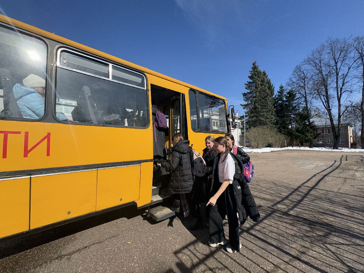 шаховская, новый автобус, новый школьный автобус,