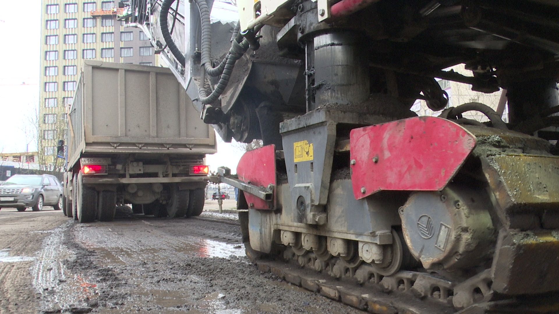 Реутов, ремонт дороги, фрезерование дороги, капремонт,