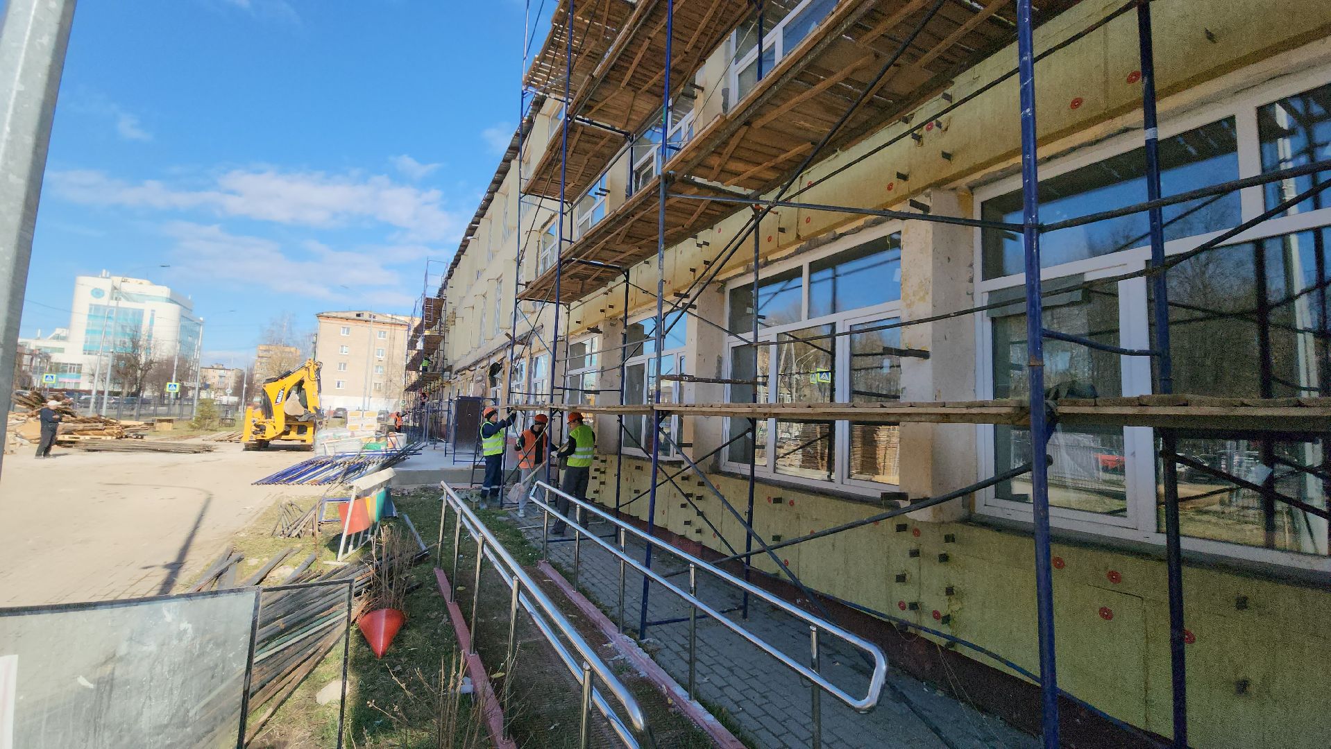 серпухов, улица джона рида, капитальный ремонт школ, школа 17,