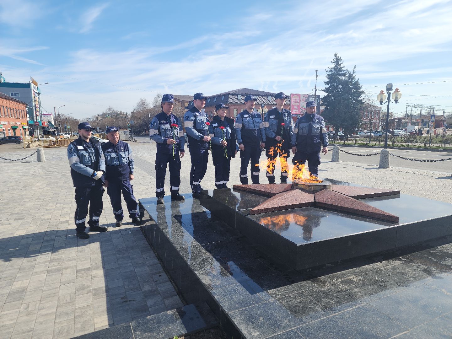 вечный огонь, орехово зуево, газовая служба,