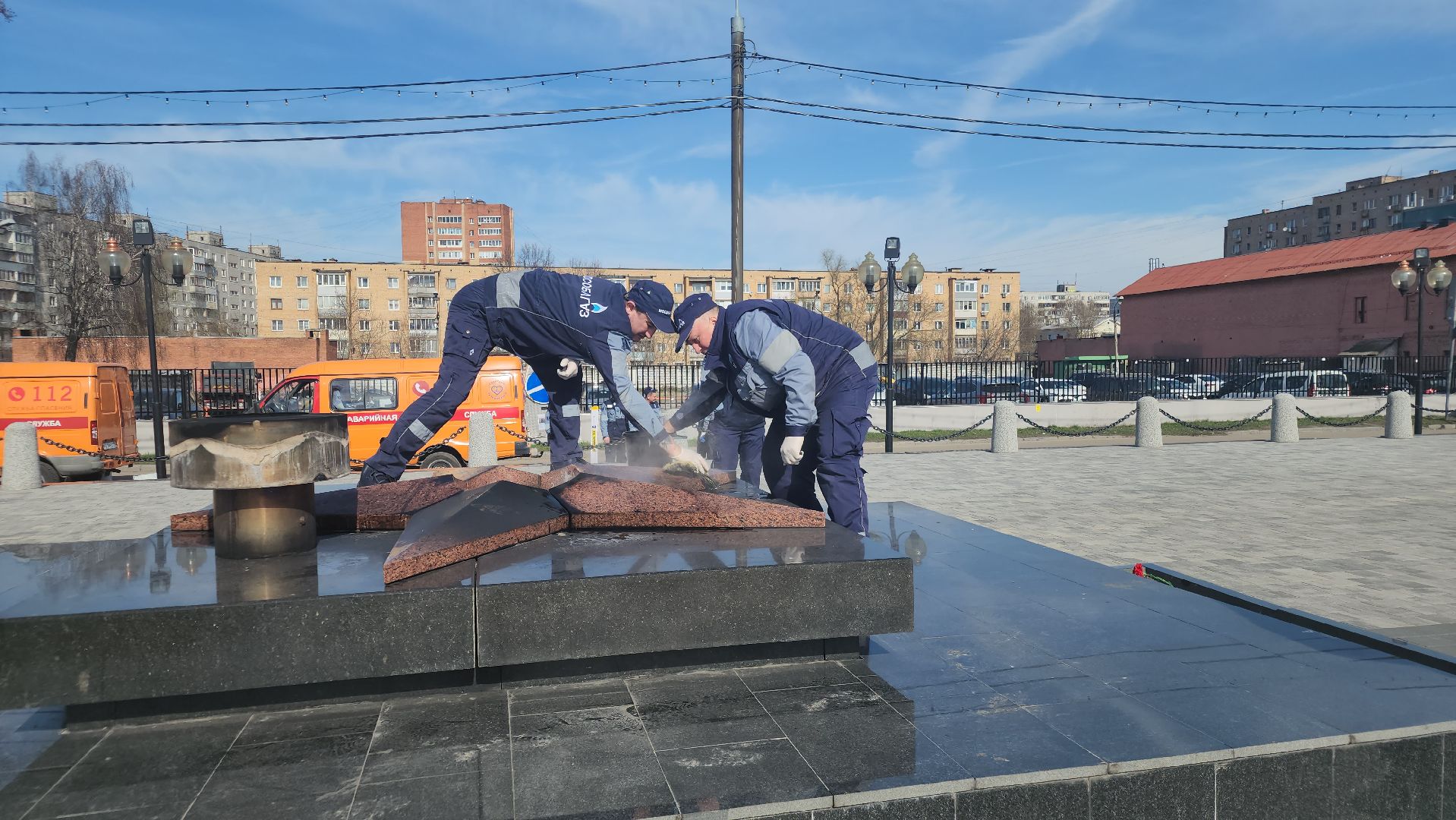 вечный огонь, орехово зуево, газовая служба,