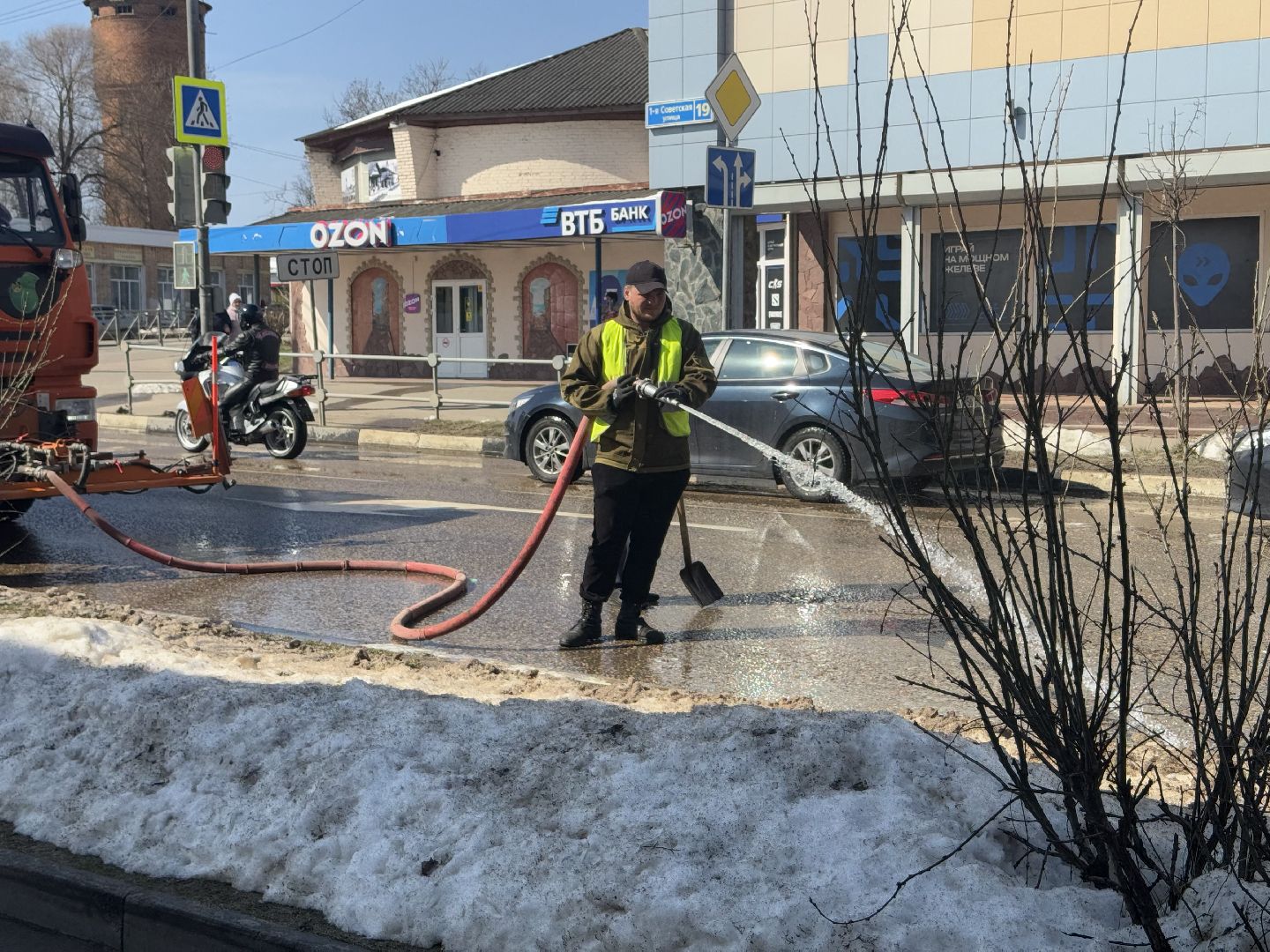 шаховская, промывка дорог, мпкх,