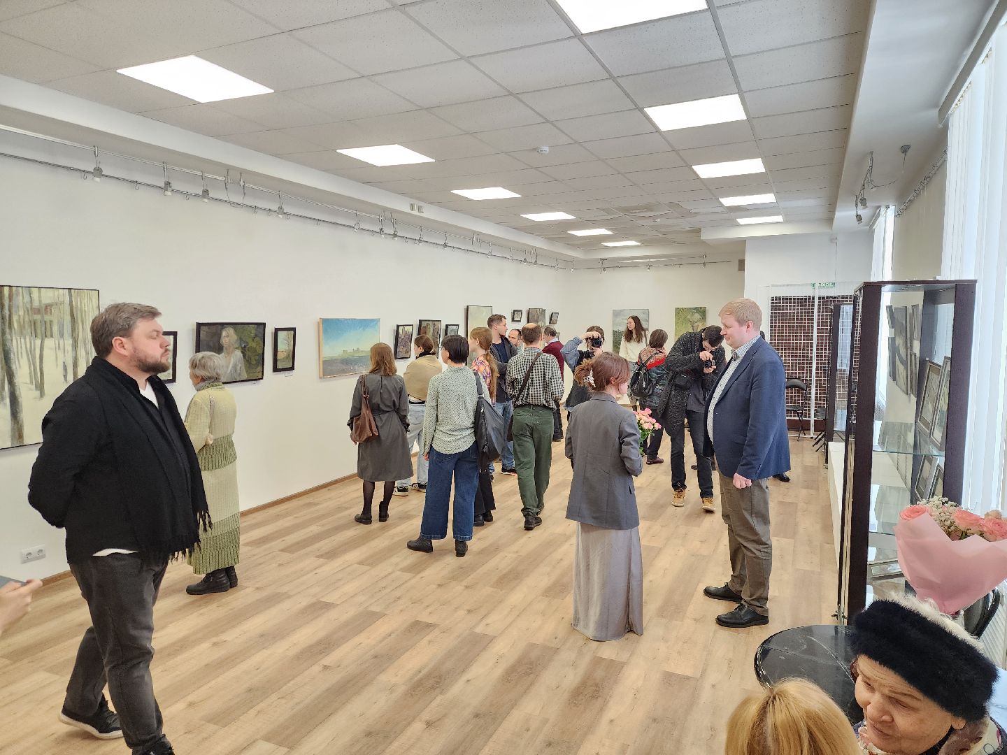 электросталь, выставка, жители, общество, художник, картины,