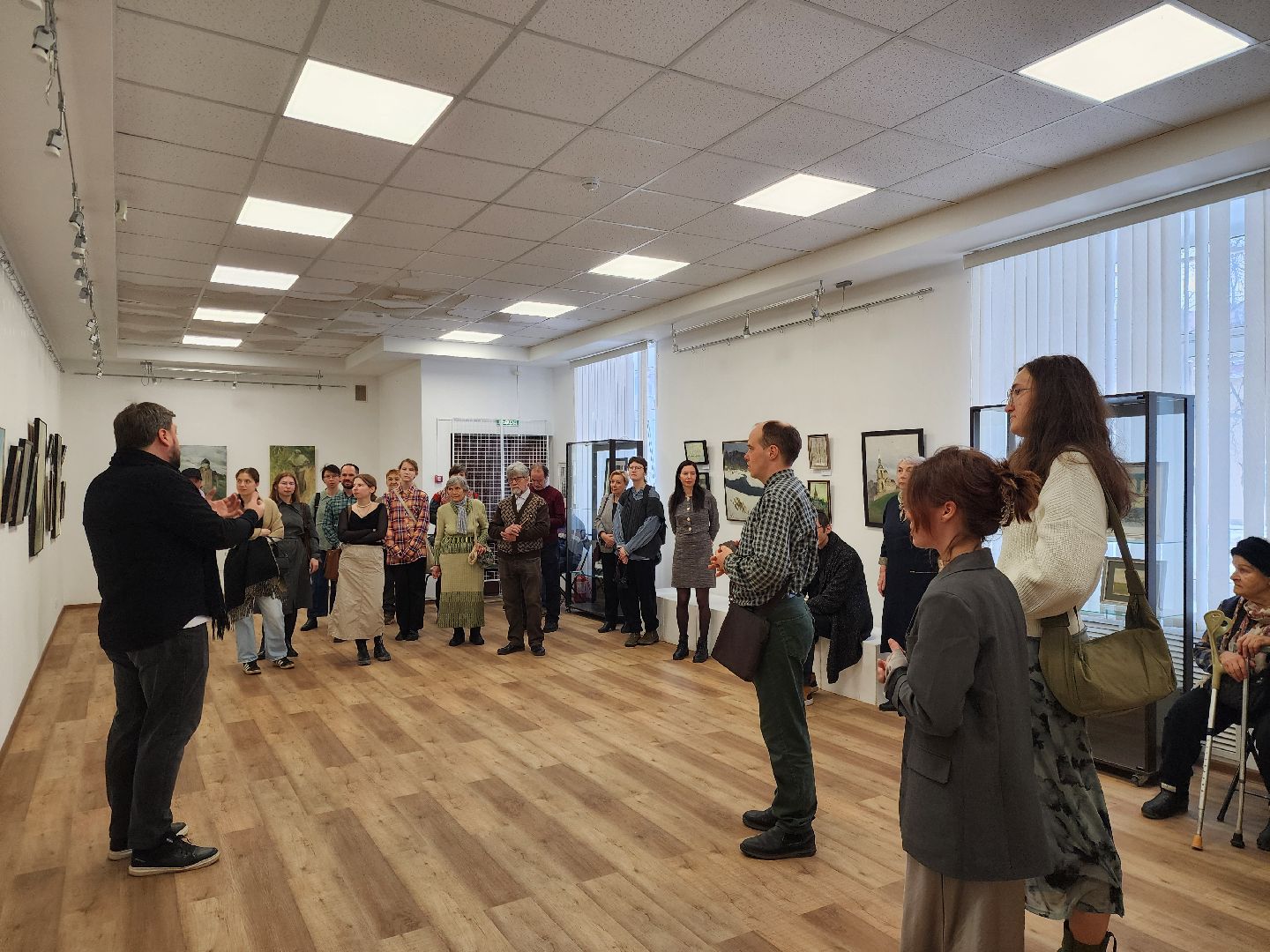 электросталь, выставка, жители, общество, художник, картины,