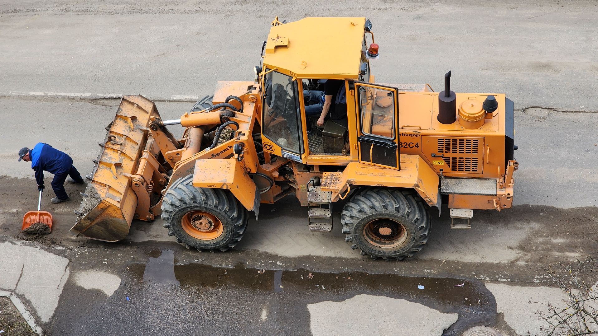 коммунальные службы, уборка улиц, месячник благоустройства, Старая Купавна, Богородский городской округ,