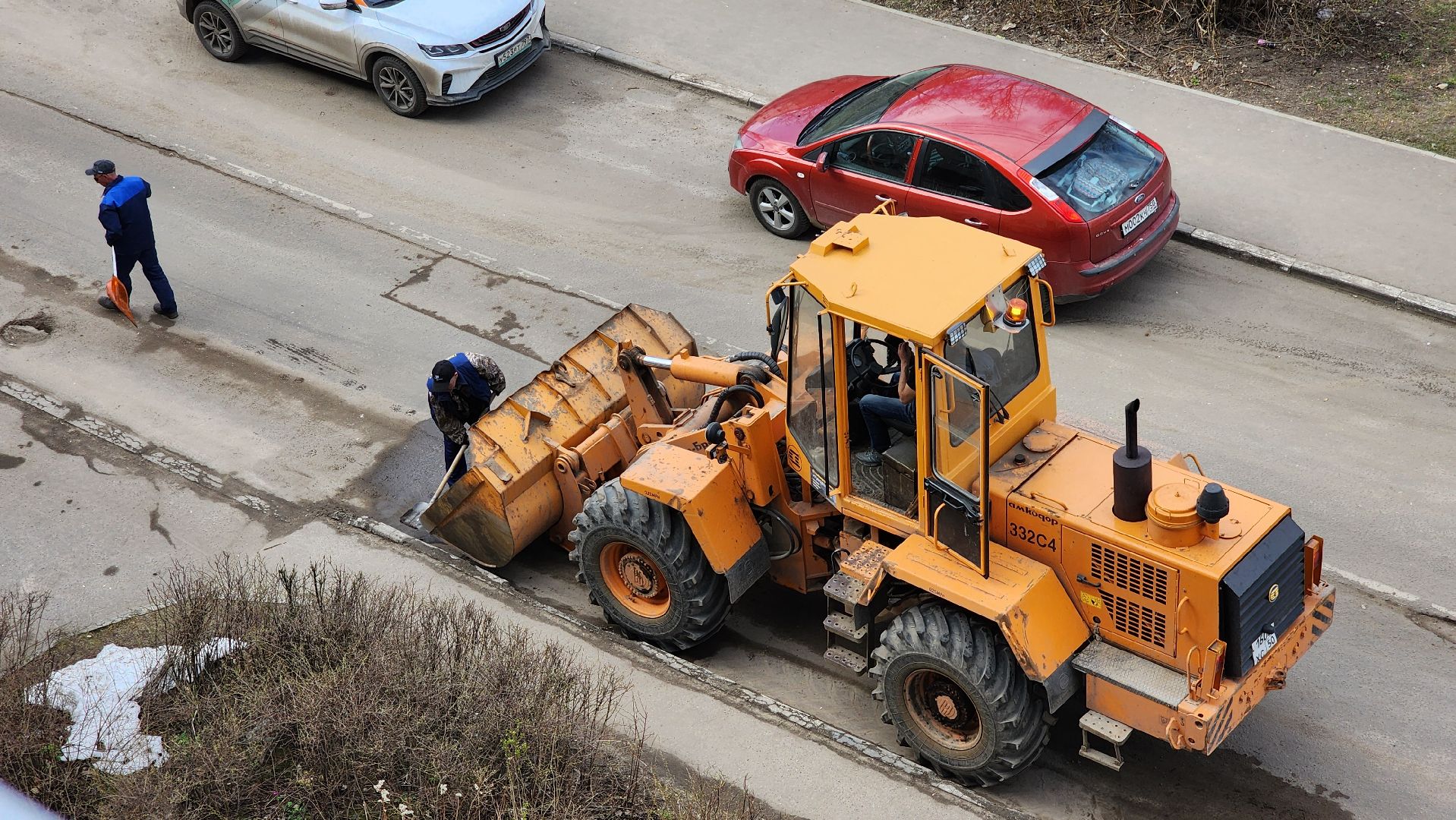 коммунальные службы, уборка улиц, месячник благоустройства, Старая Купавна, Богородский городской округ,