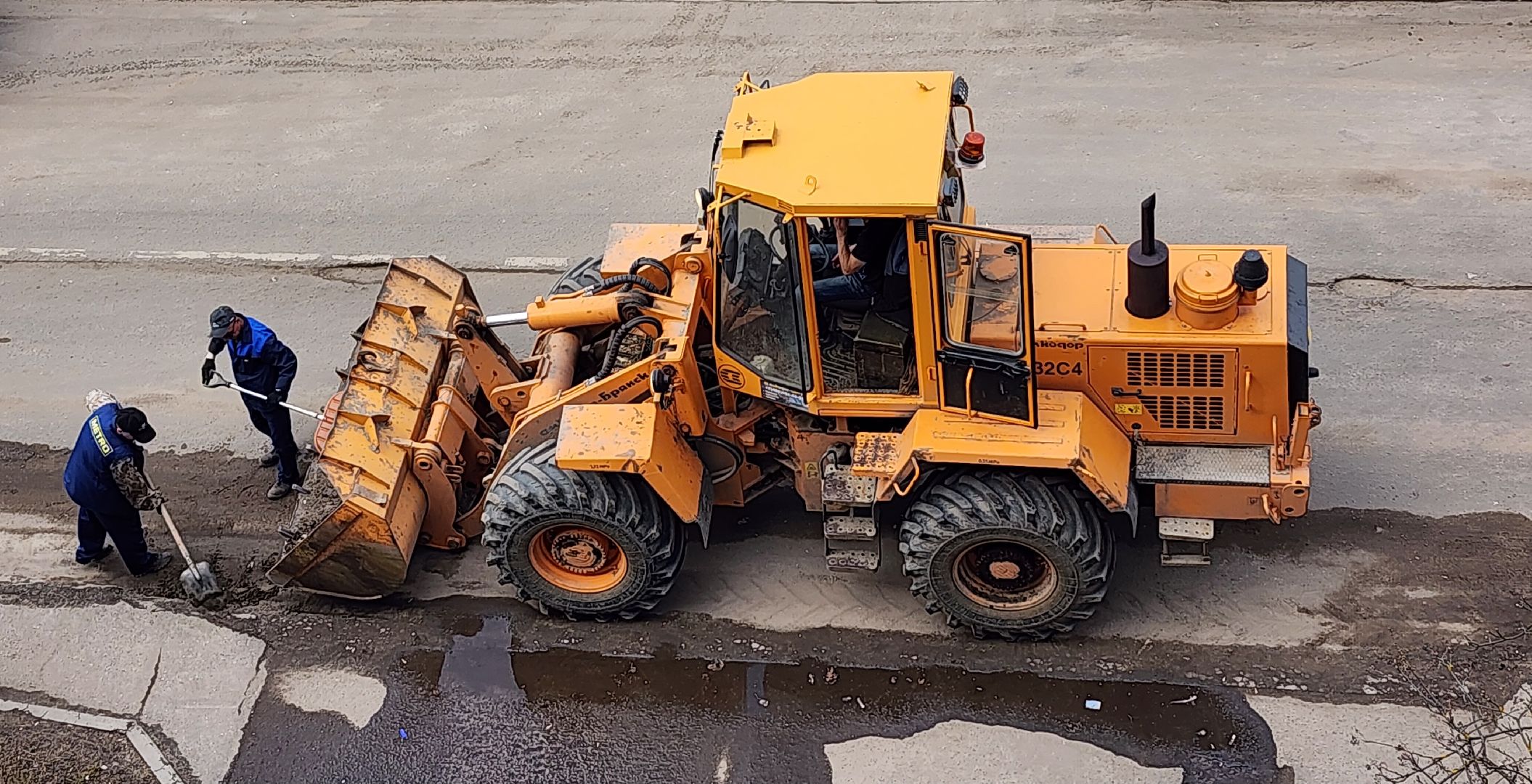 коммунальные службы, уборка улиц, месячник благоустройства, Старая Купавна, Богородский городской округ,
