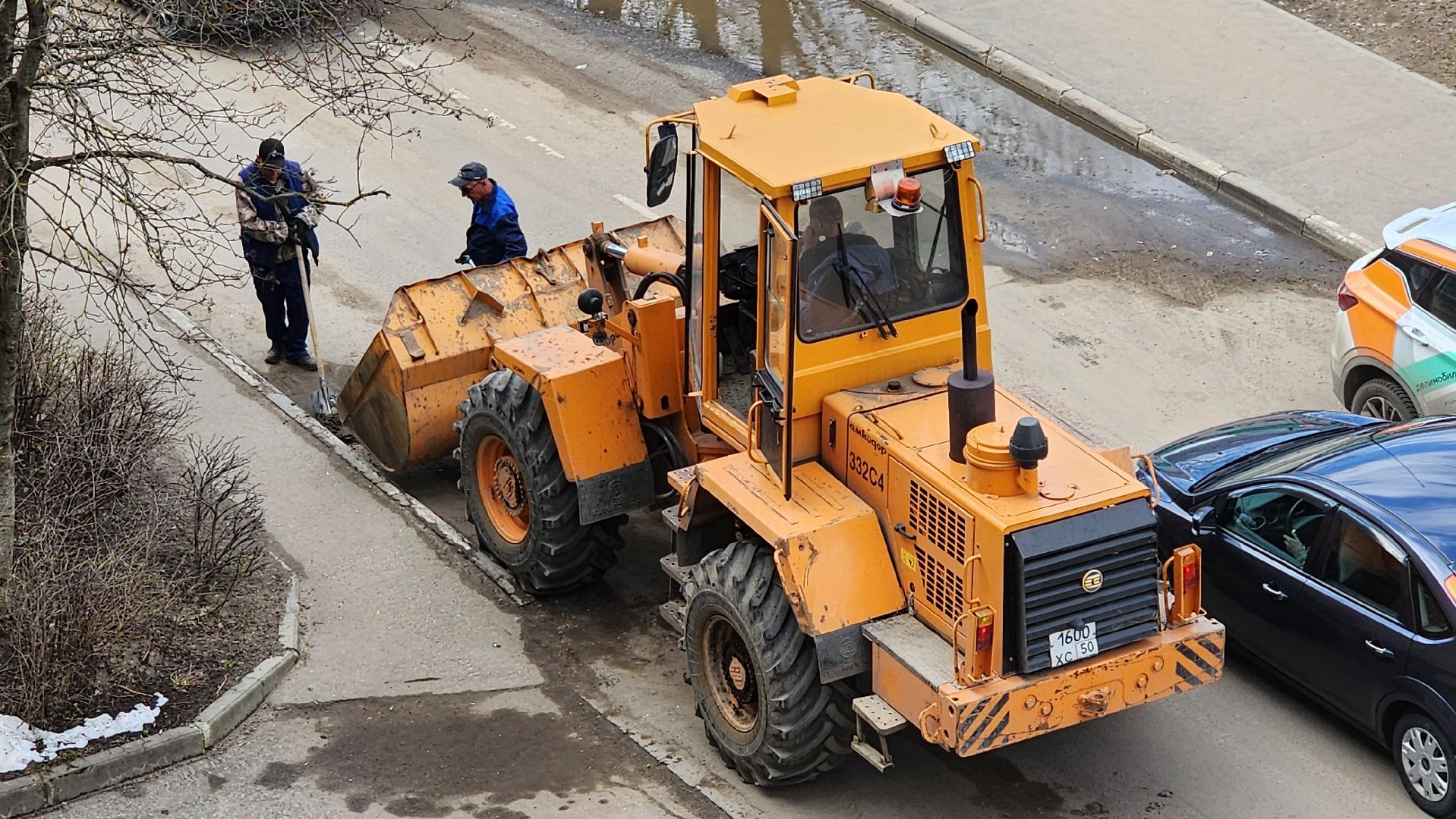 коммунальные службы, уборка улиц, месячник благоустройства, Старая Купавна, Богородский городской округ,