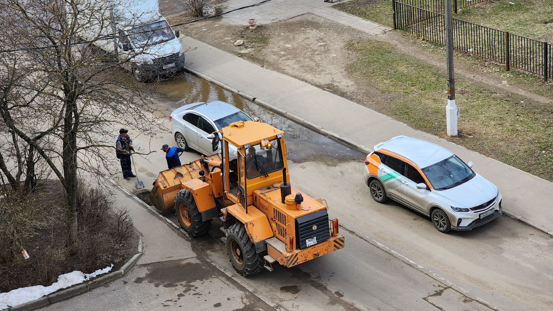 коммунальные службы, уборка улиц, месячник благоустройства, Старая Купавна, Богородский городской округ,