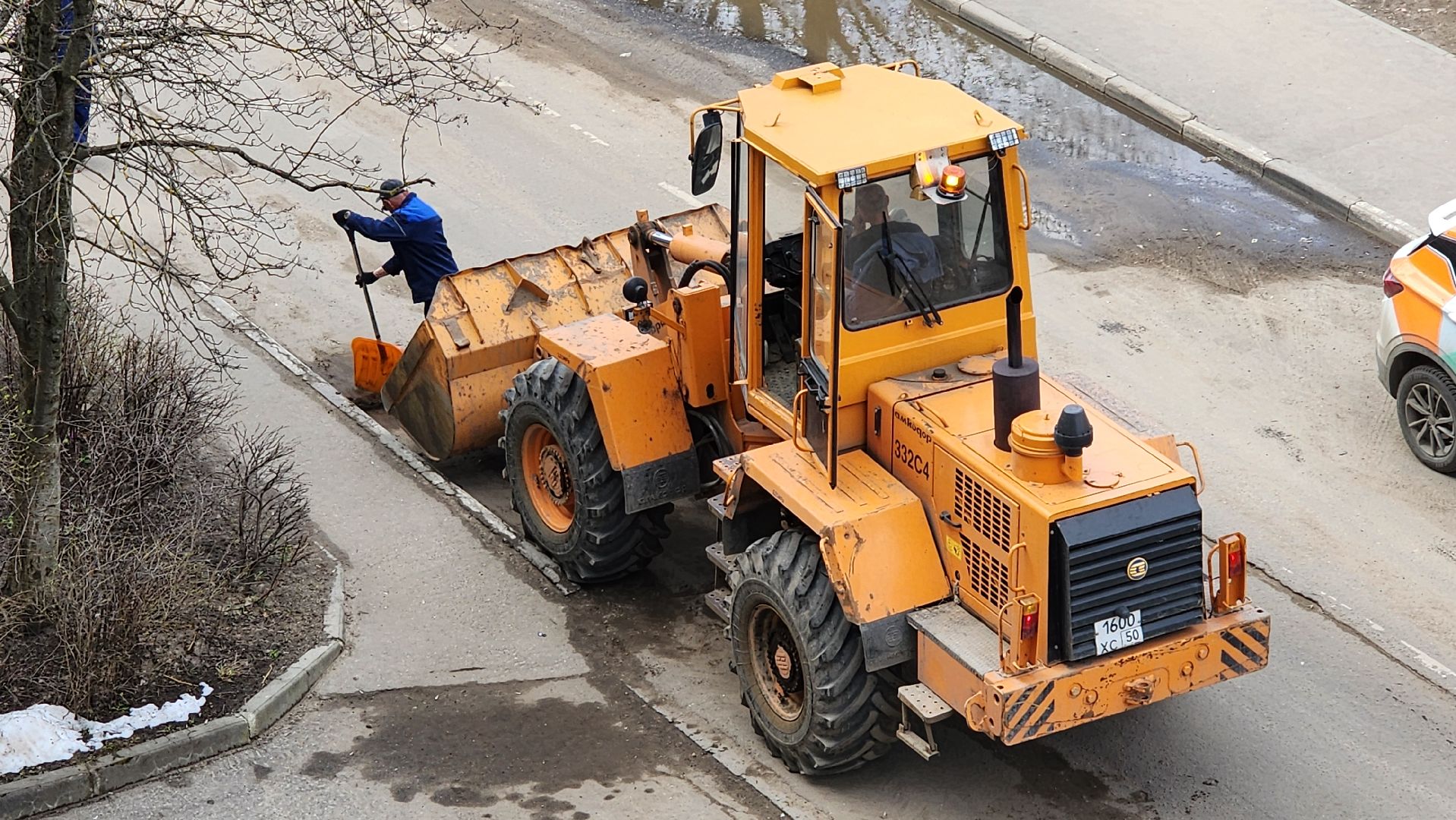 коммунальные службы, уборка улиц, месячник благоустройства, Старая Купавна, Богородский городской округ,