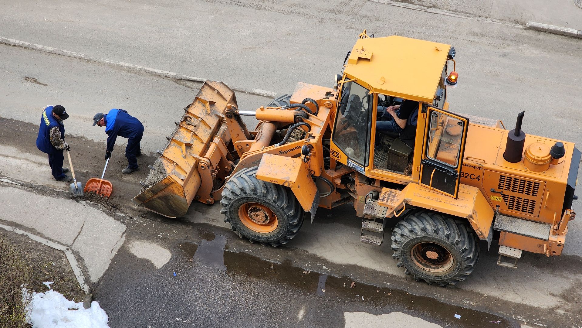 коммунальные службы, уборка улиц, месячник благоустройства, Старая Купавна, Богородский городской округ,