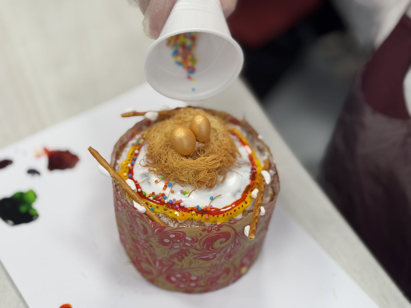 сво, балашиха , пасха, куличи для военнослужащих,