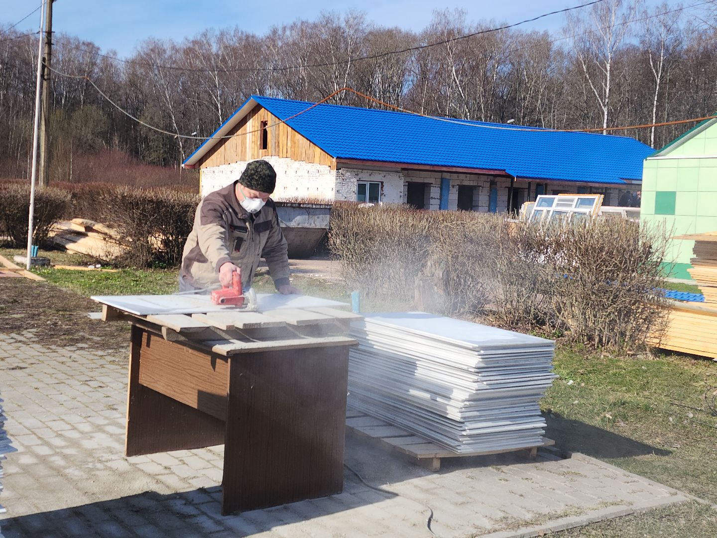 Зарайск, Летние смены, Подготовка лагеря к лету,Капремонт, Детский оздоровительный лагерь, Осетр,