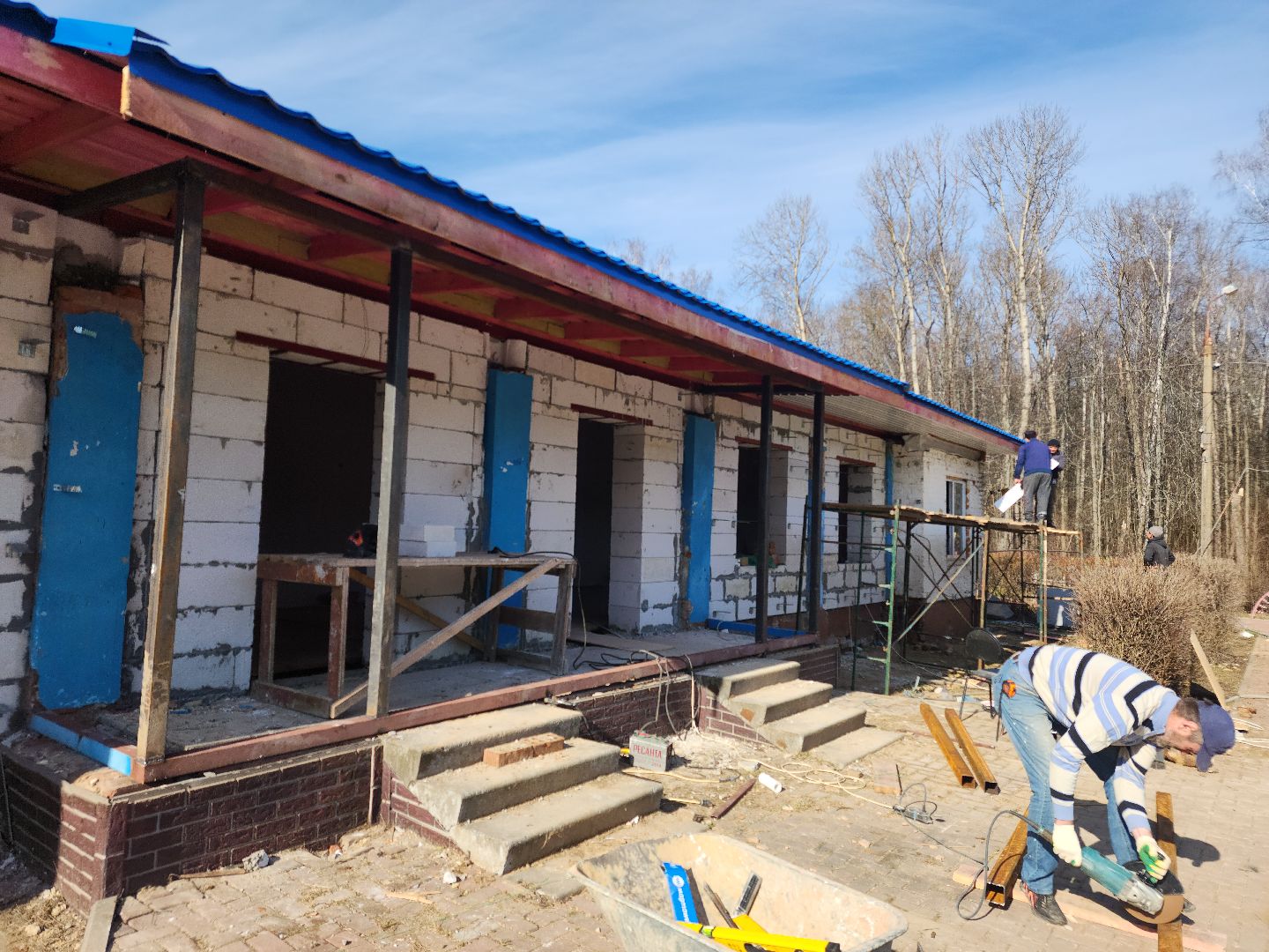 Зарайск, Летние смены, Подготовка лагеря к лету,Капремонт, Детский оздоровительный лагерь, Осетр,