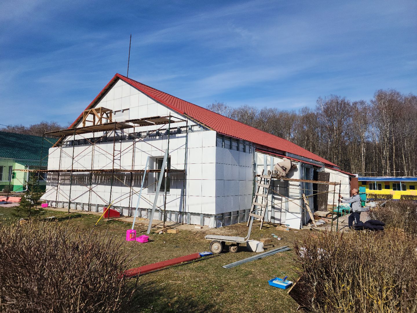 Зарайск, Летние смены, Подготовка лагеря к лету,Капремонт, Детский оздоровительный лагерь, Осетр,
