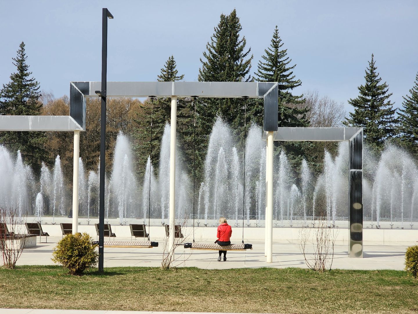 пущино, серпухов, фонтан , благоуствойство,