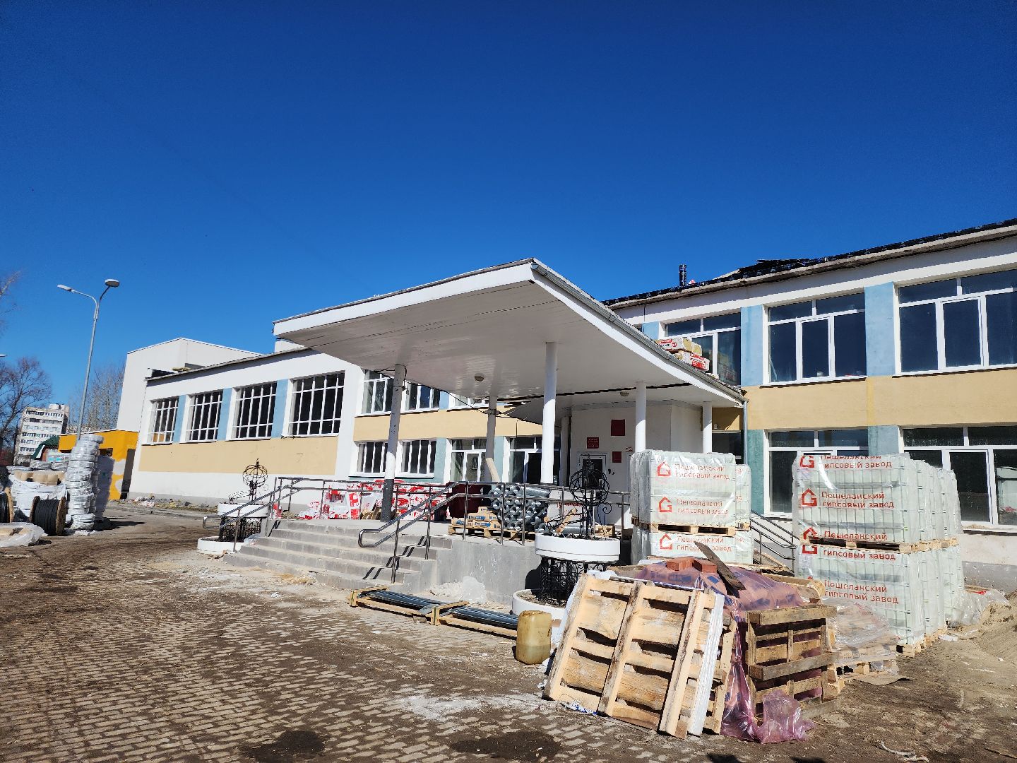 серпухов, подмосковье, капремонт школы,