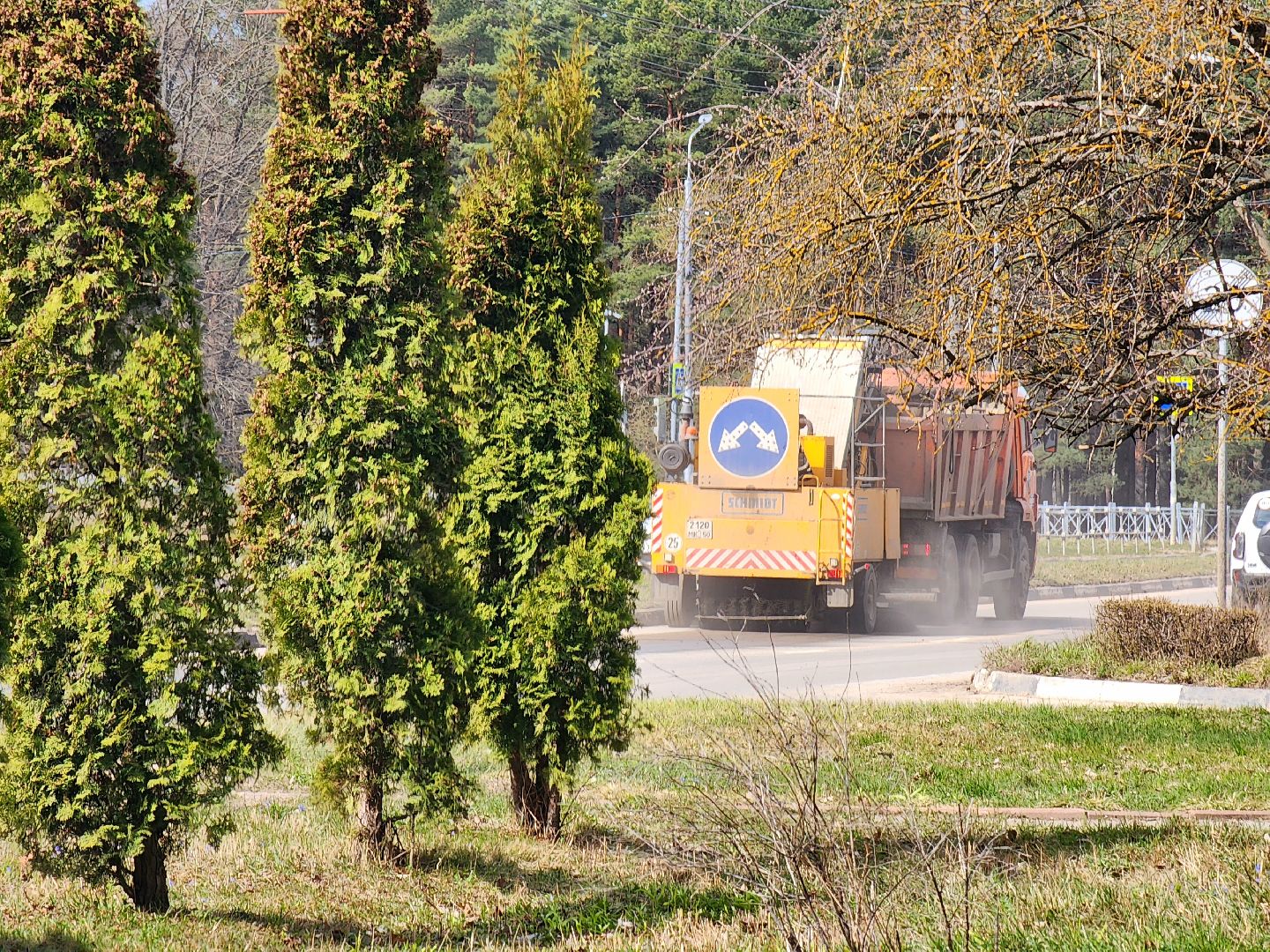 пущино, серпухов, весенняя уборка, мосавтодор,