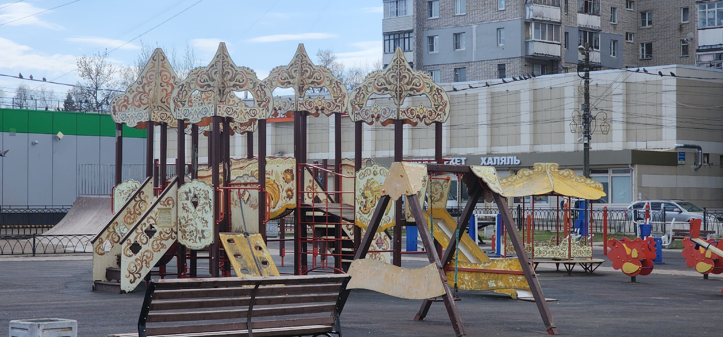 выездная администиация, Благоустройство, Часцы, 80-летие Победы,