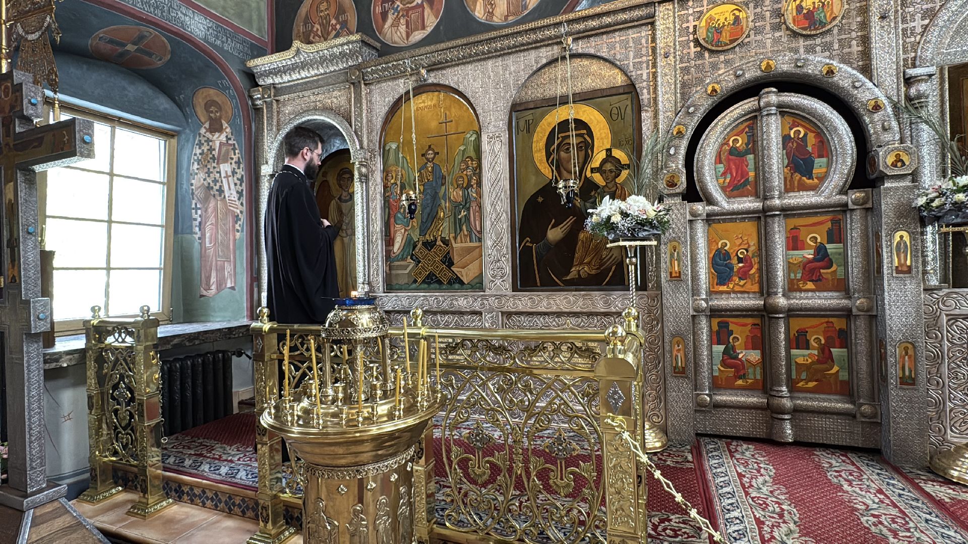 Одинцовская епархия, Успенский храм, Пасха, христос воскресе,